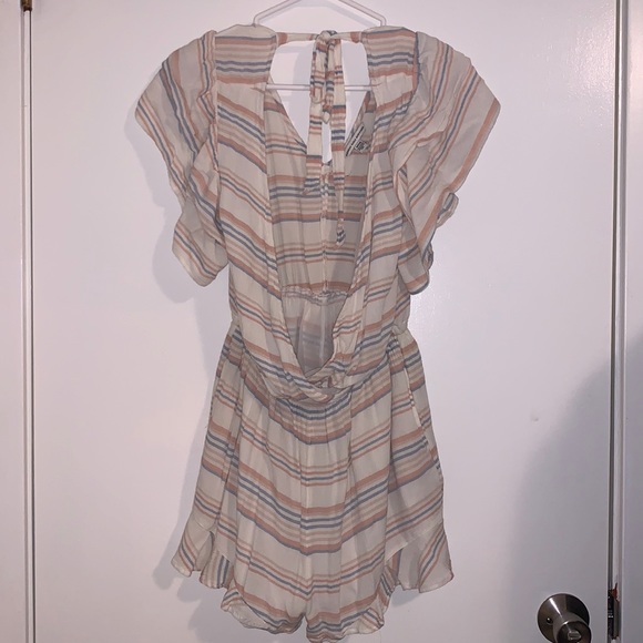 Striped Romper American Eagle - Picture 2 of 2
